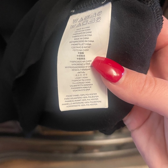 Michael Kors Black Layered V neck Blouse - Picture 6 of 6